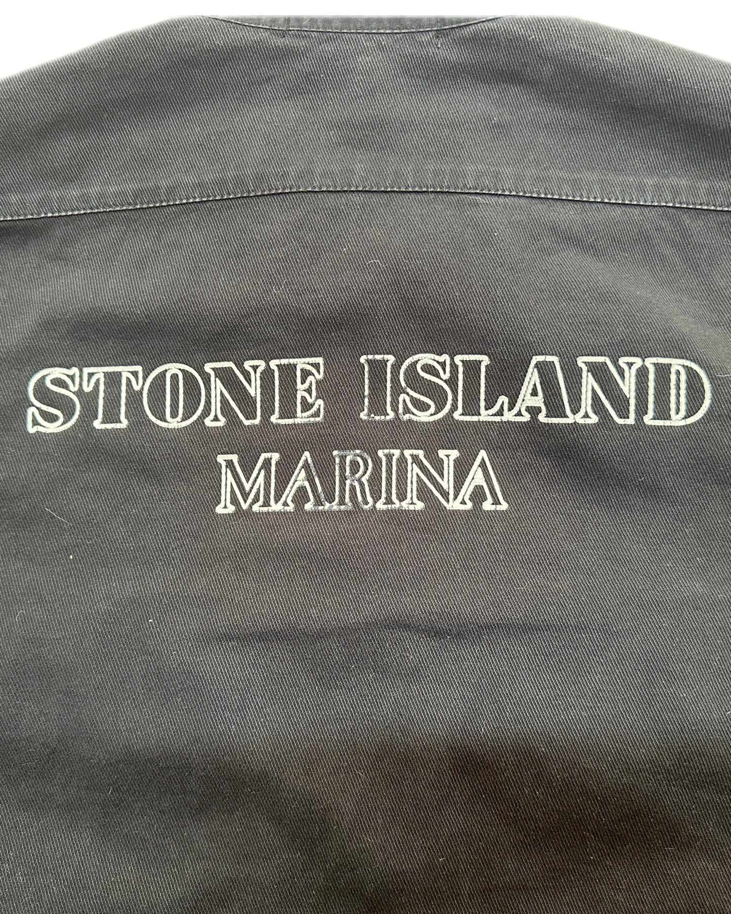 Stone Island Marina 2015 Glow in the Dark Print Zip Overshirt - M - Made in Italy