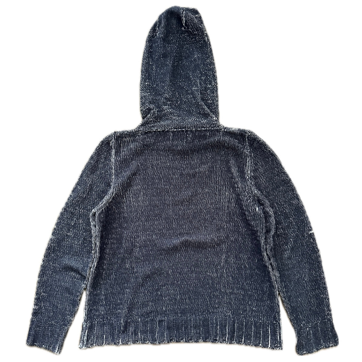 Stone Island 2003 Sublimation Print Chenille Hooded Sweater - Archivio - L - Made in Italy