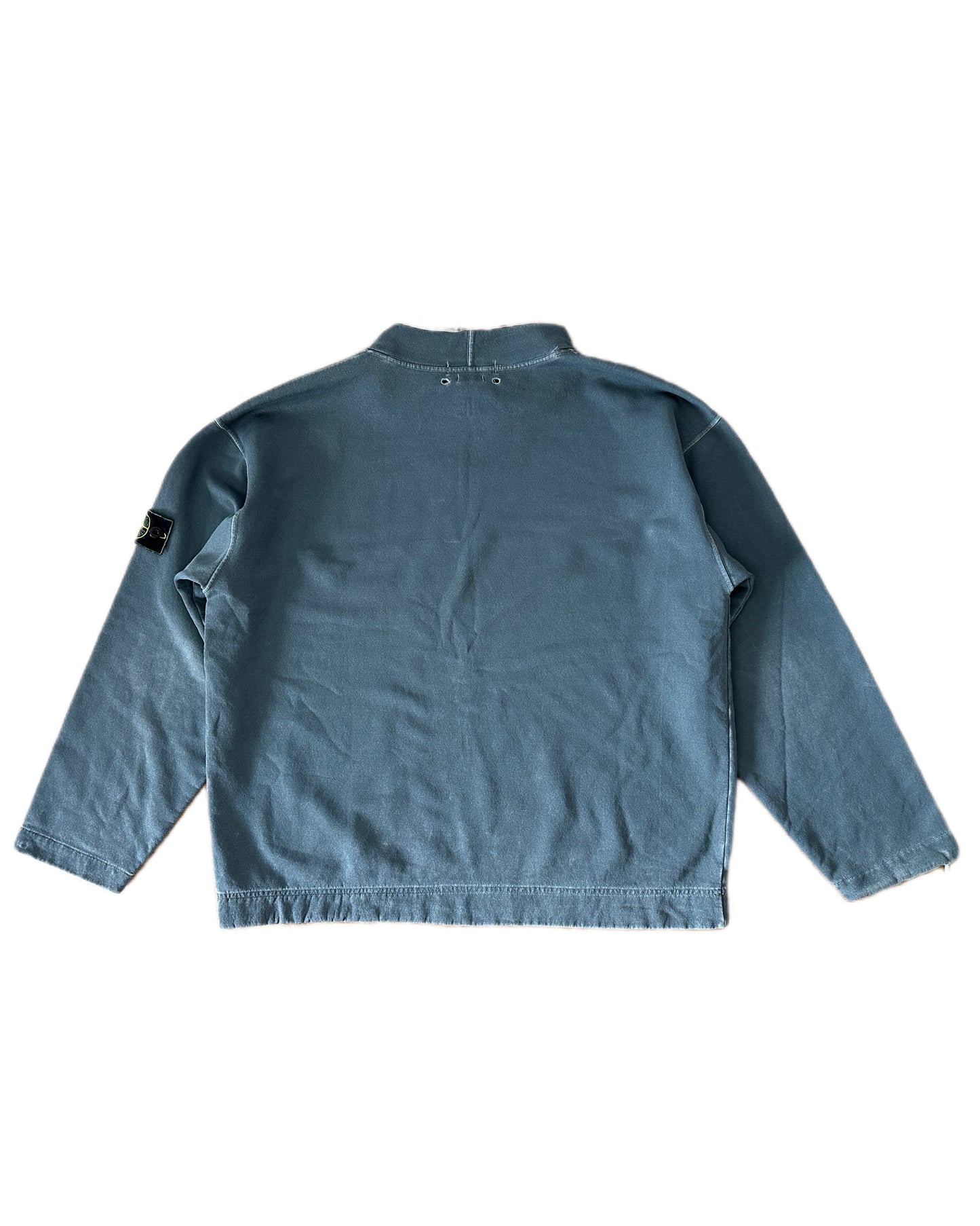 Stone Island 90s Vintage Turtleneck Sweatshirt - L - Made in Italy