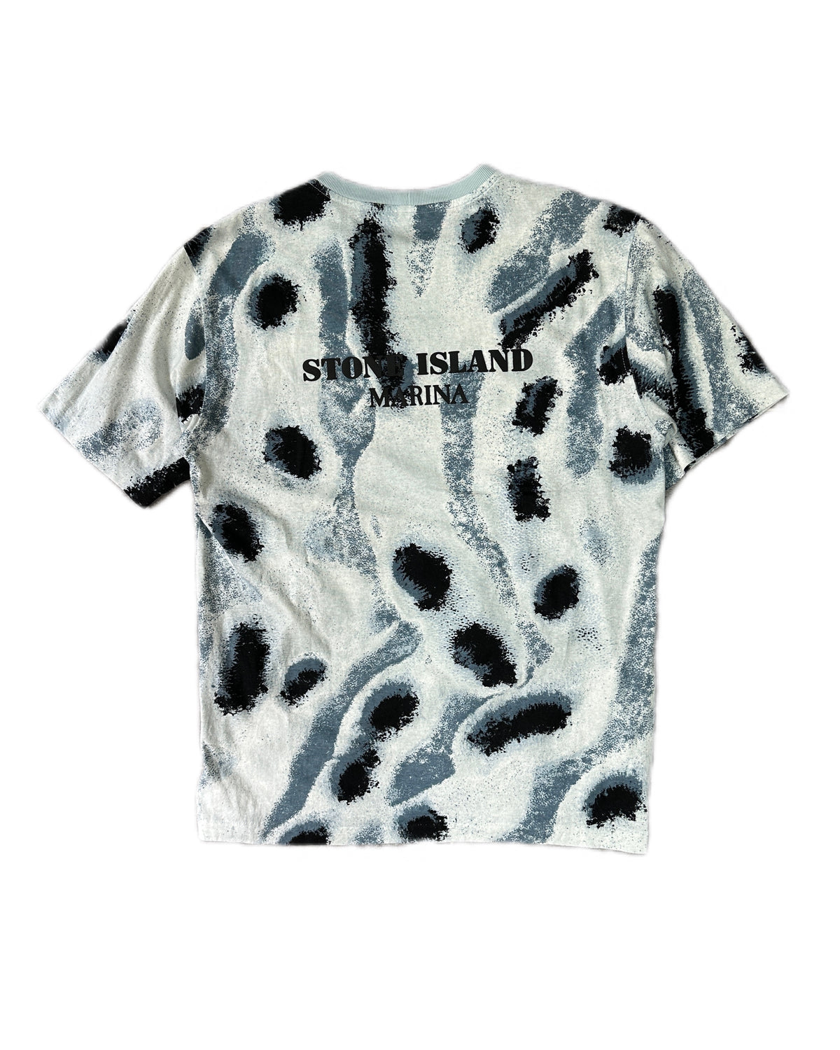 Stone Island Marina 2022 Cotton Jersey Reef Camo Print T-Shirt - M