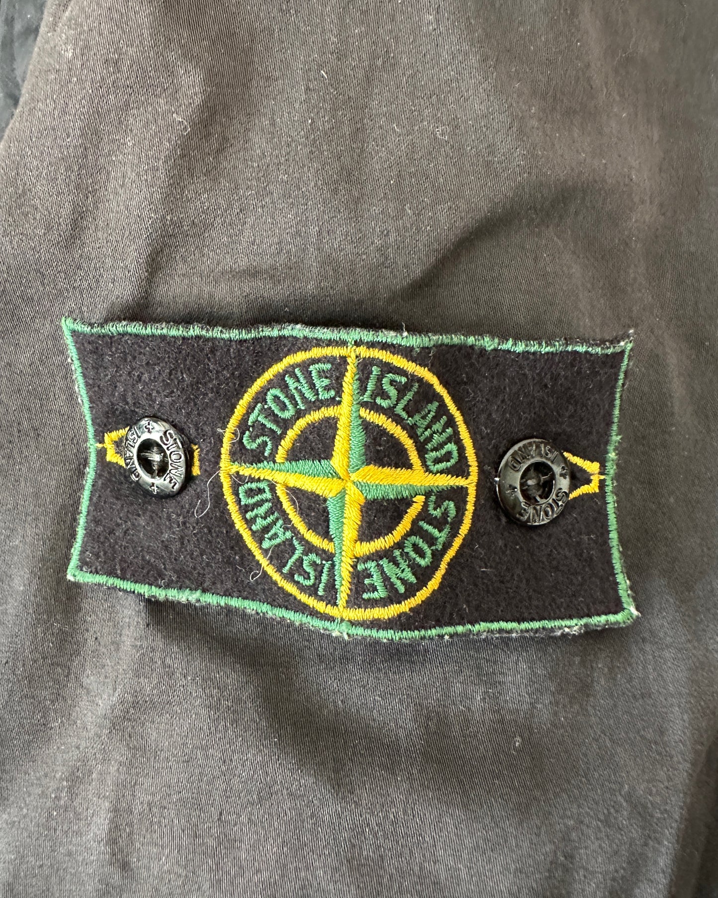 Stone Island 1993 Raso Gommato Dual Layer Jacket - XL - Made in Italy