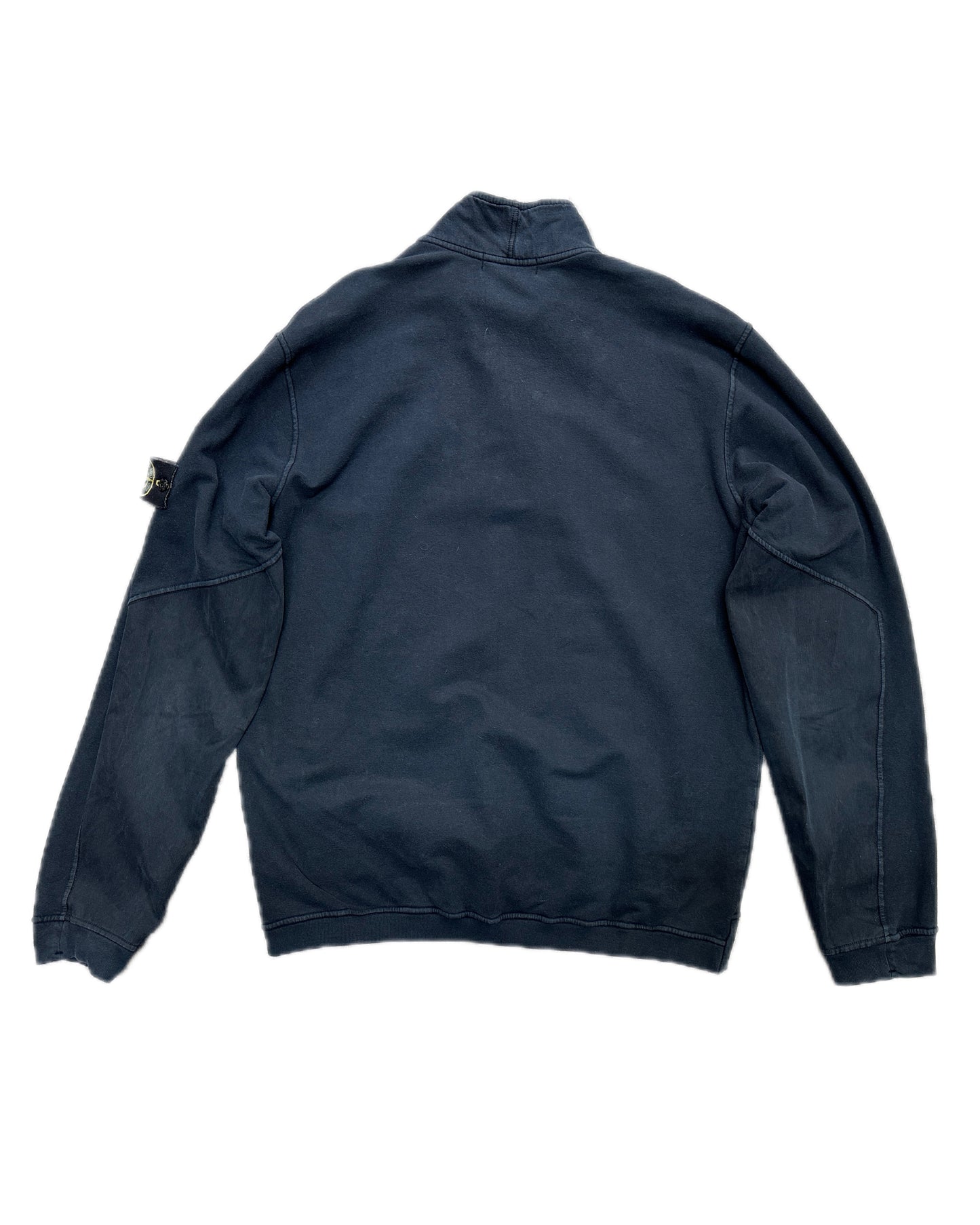 Stone Island 2013 Cotton Troyer Sweatshirt Navy - XXL - Made in Italy