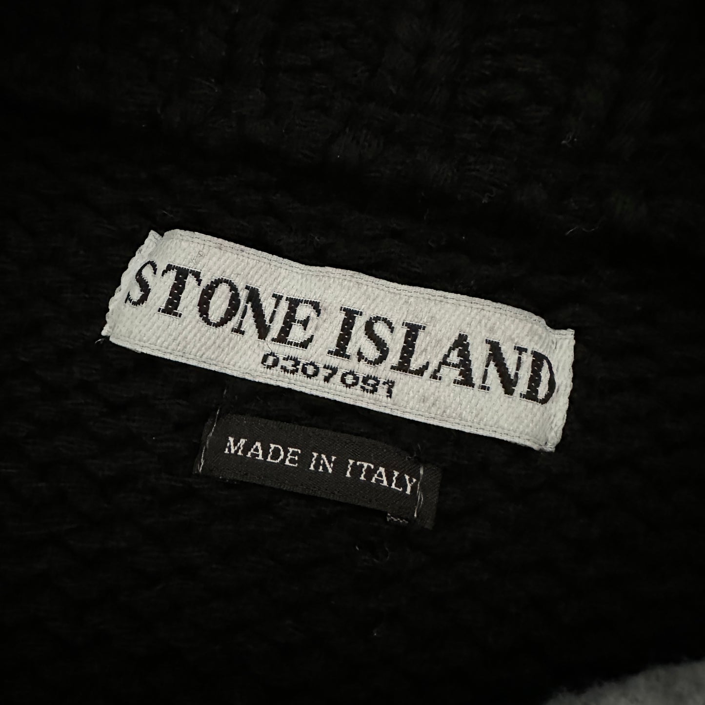 Stone Island 2004 President Knit w/ Dutch Rope Liner Jacket - XL - Made in Italy