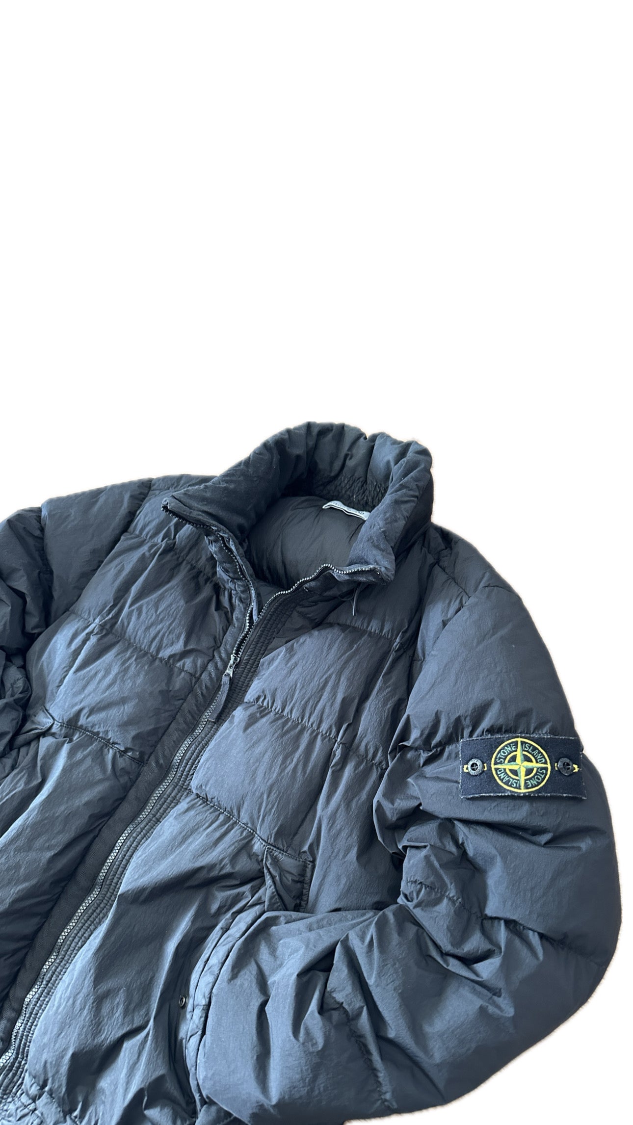 Stone Island 2018 Garment Dyed Crinkle Reps Down Jacket - XXL