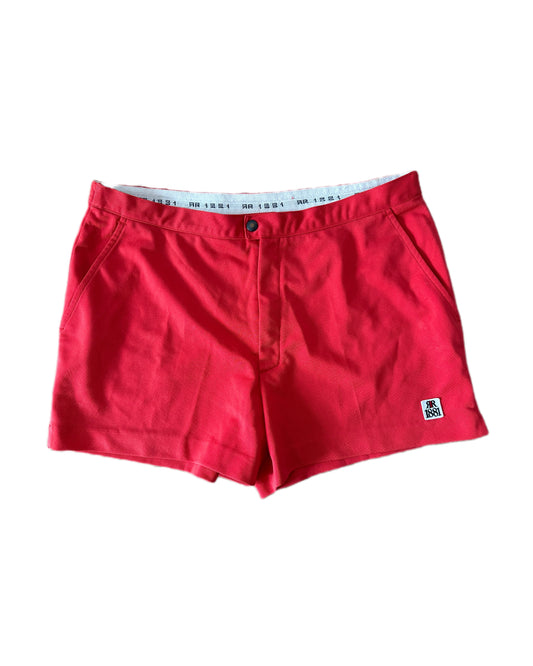 Cerrutti 1881 Vintage 80s Red Tennis Shorts -  M - Made in Italy