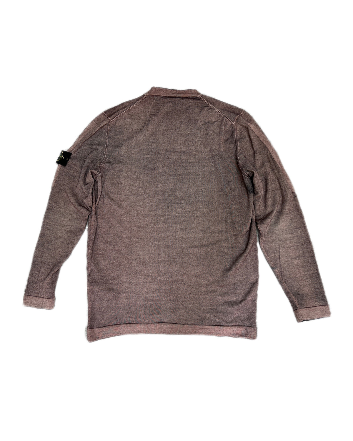 Stone Island 2018 Two Tone Wool Knit Sweater - XXL