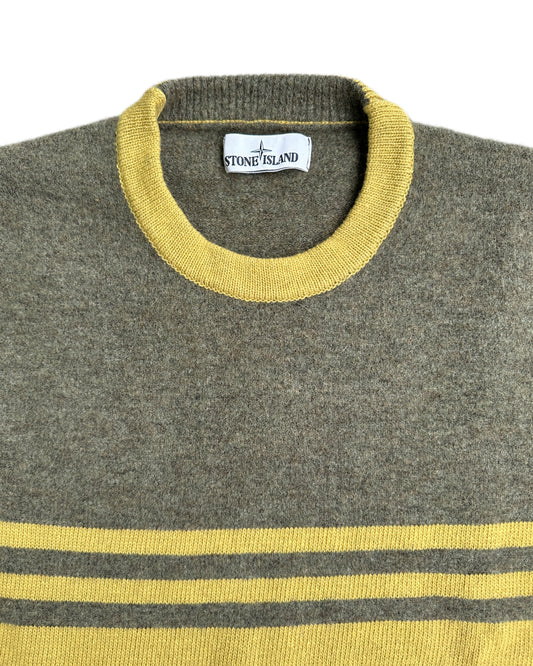 Stone Island 2019 Wool Mix Knit Sweater - XL