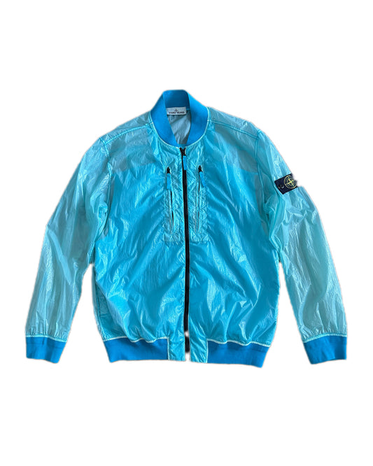 Stone Island 2021 Lucido-TC Packable Crewneck Bomber Jacket - XXL - Made in Italy