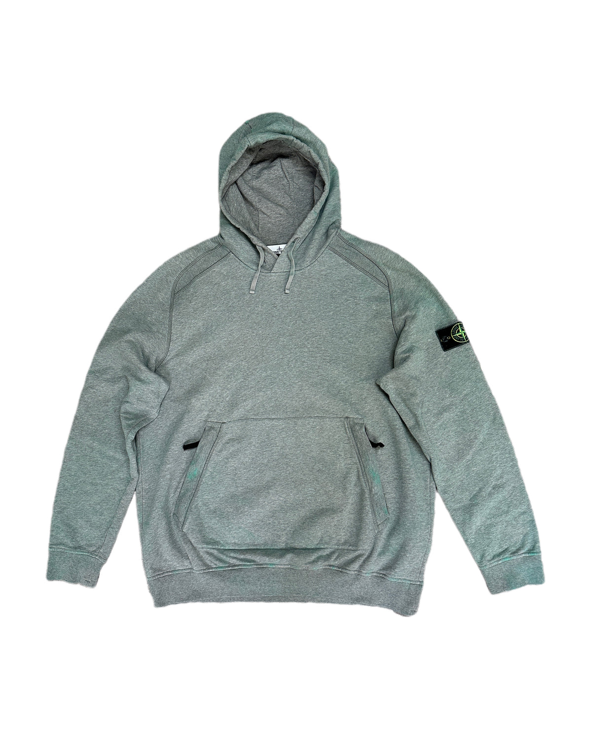 Stone Island 2021 Dust Colour Treatment Hooded Sweatshirt - 3XL