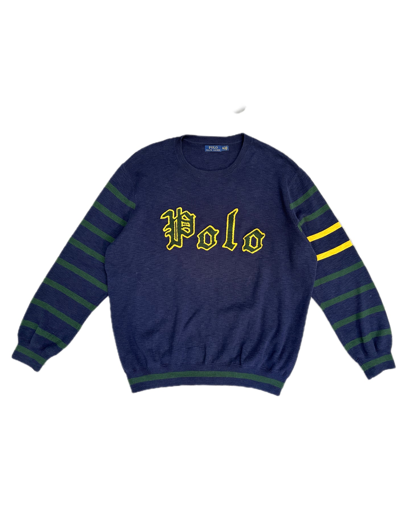 Polo Ralph Lauren 90s Retro Cooton Knit Swaeter - XXL