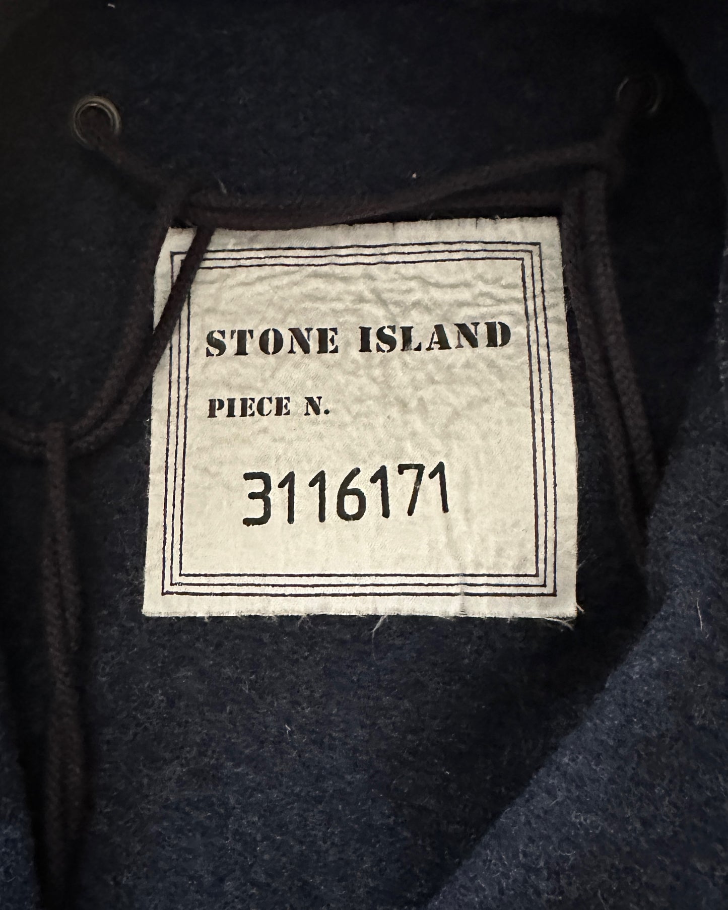 Stone Island 1994 Raso Gommato Dutch Rope Jacket - XL - Made in Italy