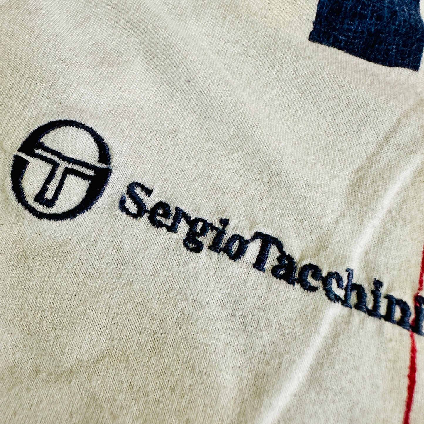 Sergio Tacchini 90s Tennis Polo Shirt - VI / L