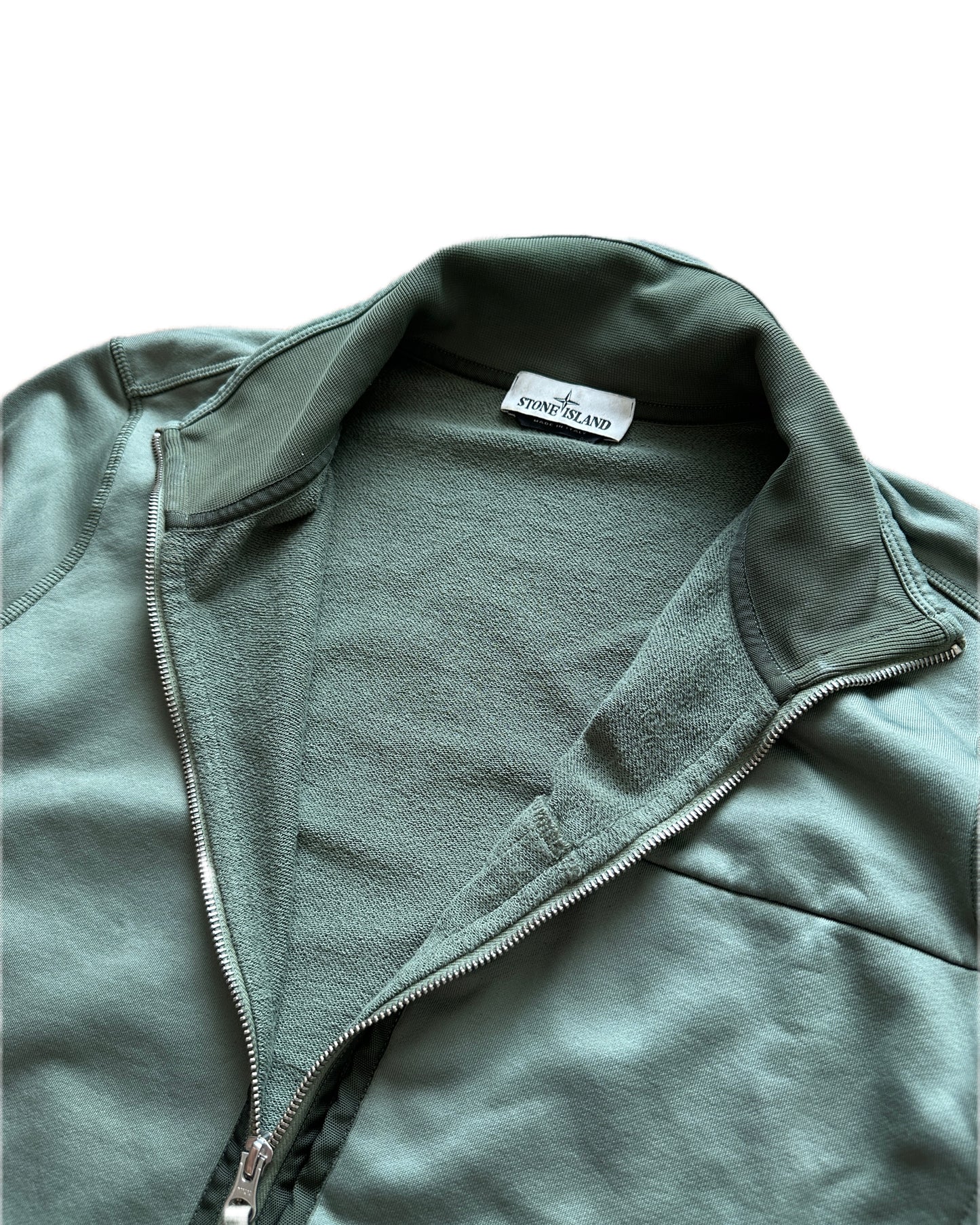 Stone Island 2019 Sage Zip Sweat Jacket - L - Made in Italy