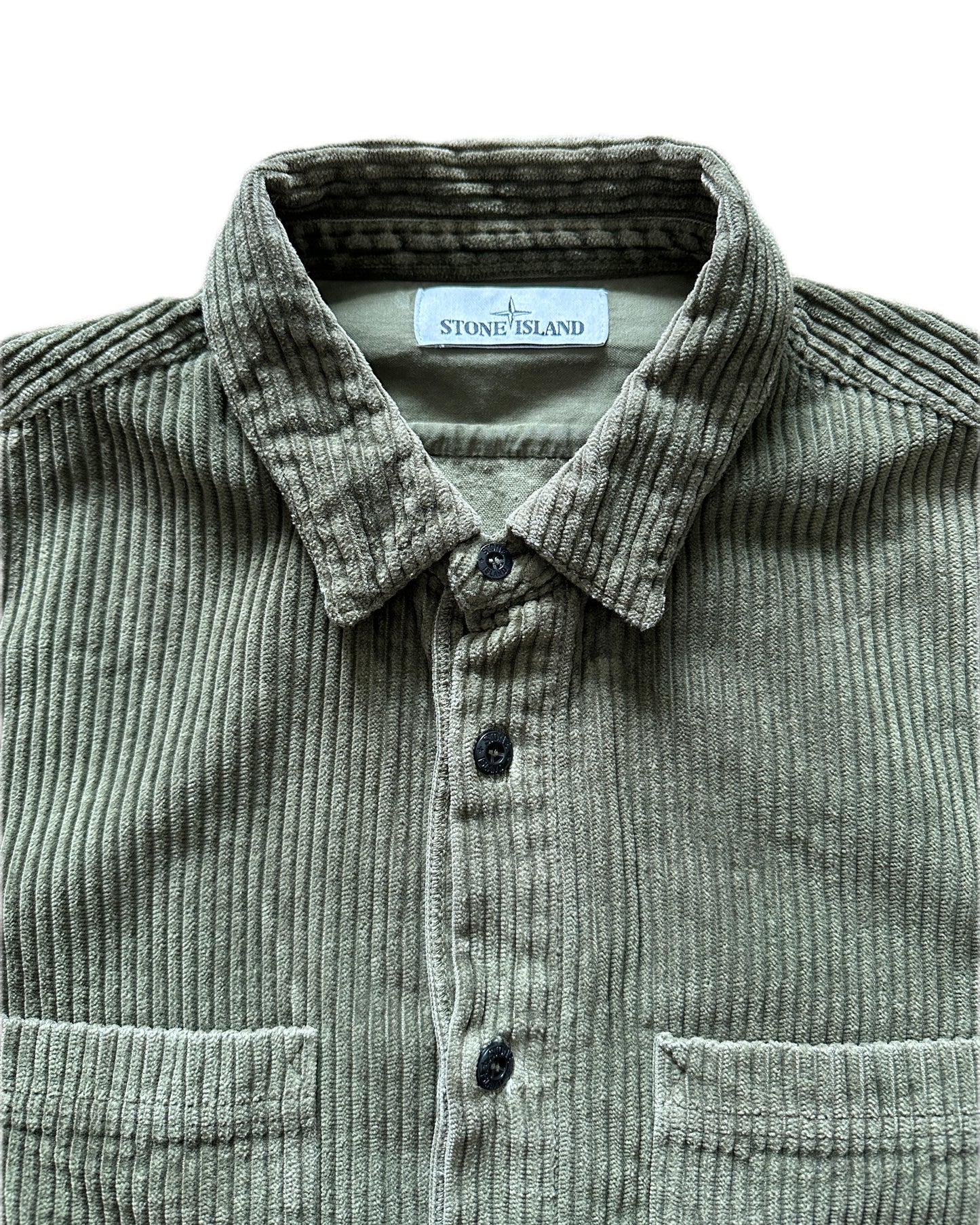 Stione Island 2019 Corduroy Overshirt - M - Made in Italy