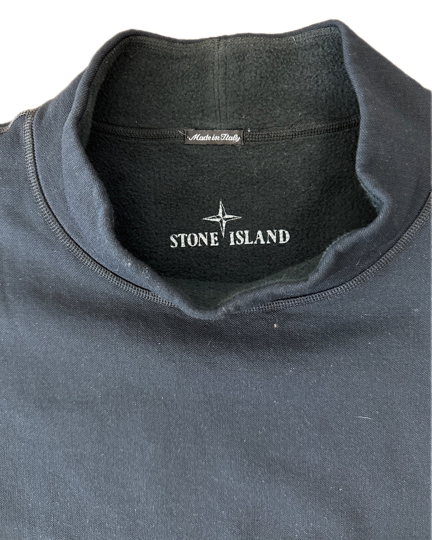 Stone Island 90s Vintage Turtleneck Sweatshirt - L