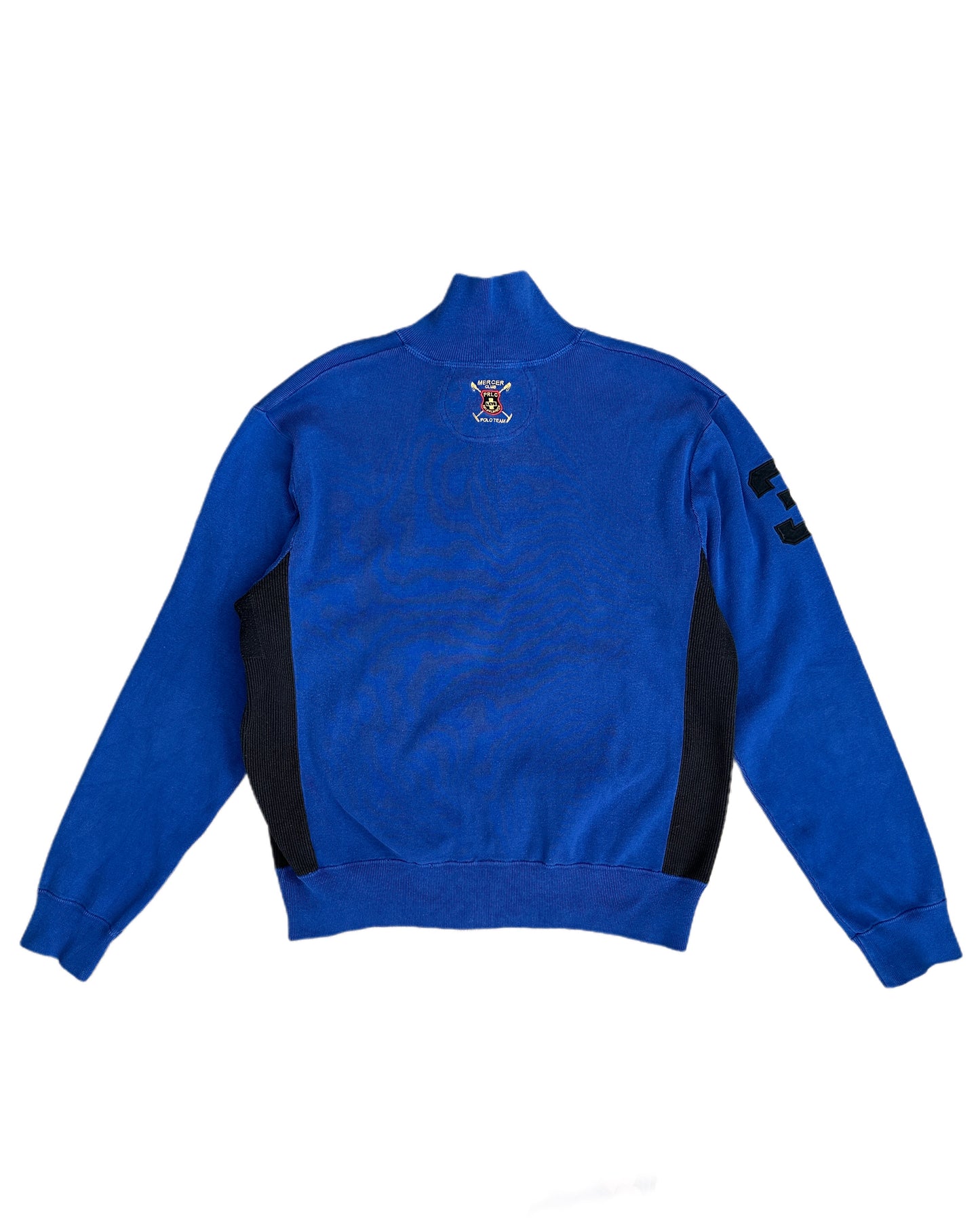 Polo Ralph Lauren Winter Challenge Cup Royal 3/4 Zip Sweatshirt - M