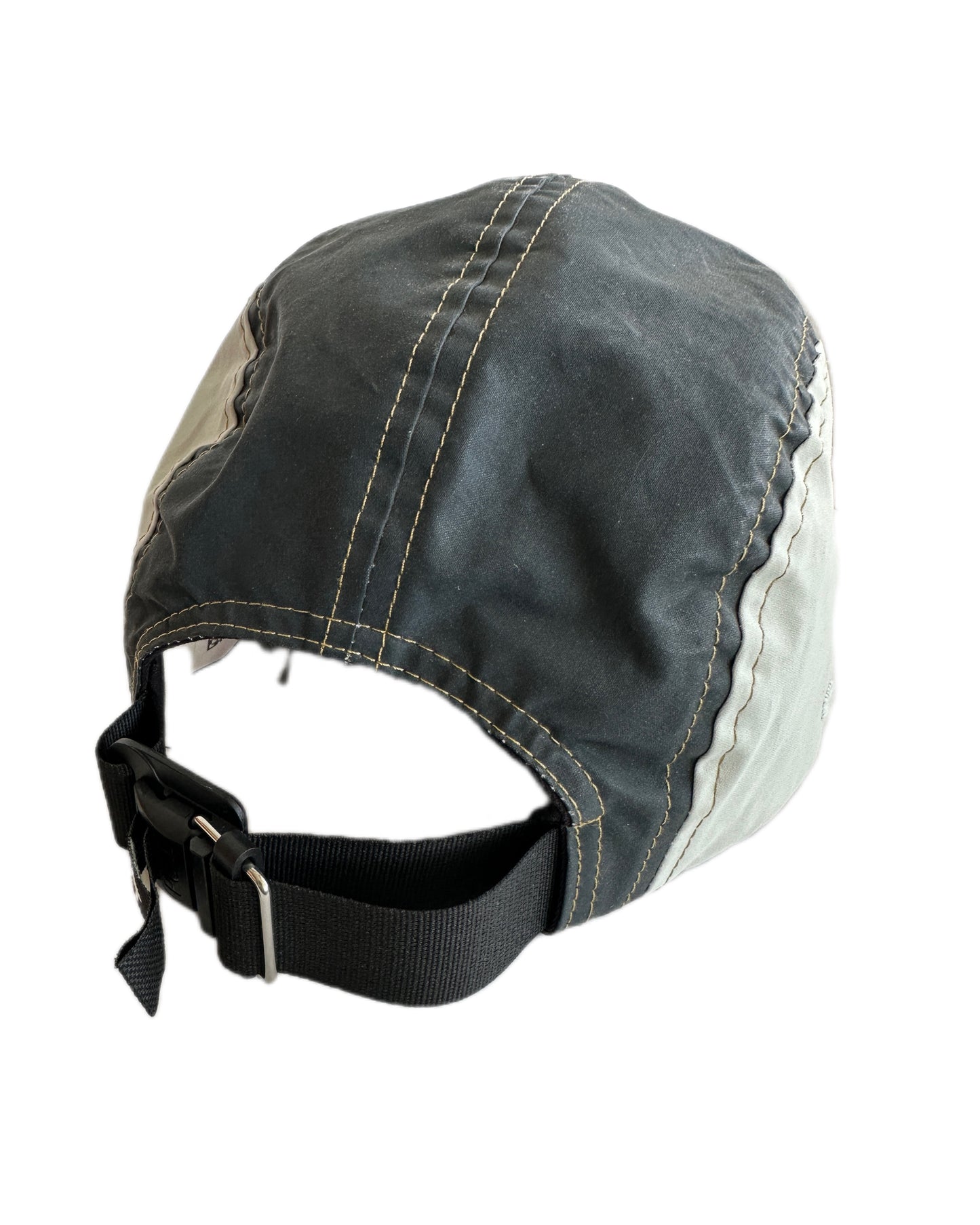 Stone Island 2019 Tela Placcata Bicolore 5 Panel Cap - L - Made in Italy 