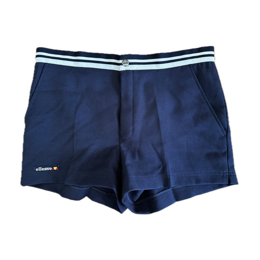 Ellesse 80s Vintage Navy Tennis Shorts - M - Made in Italy