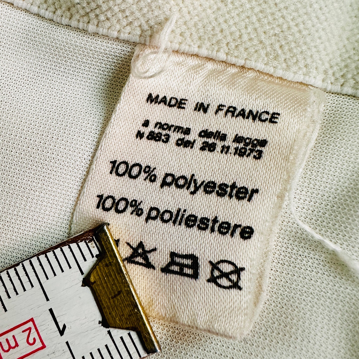 Lacoste 80s Vintage White Tennis Shorts - L - Made in France