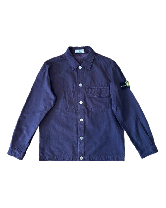 Stone Island 2023 Cupro Cotton Twill-TC Overshirt - L - Made in Italy