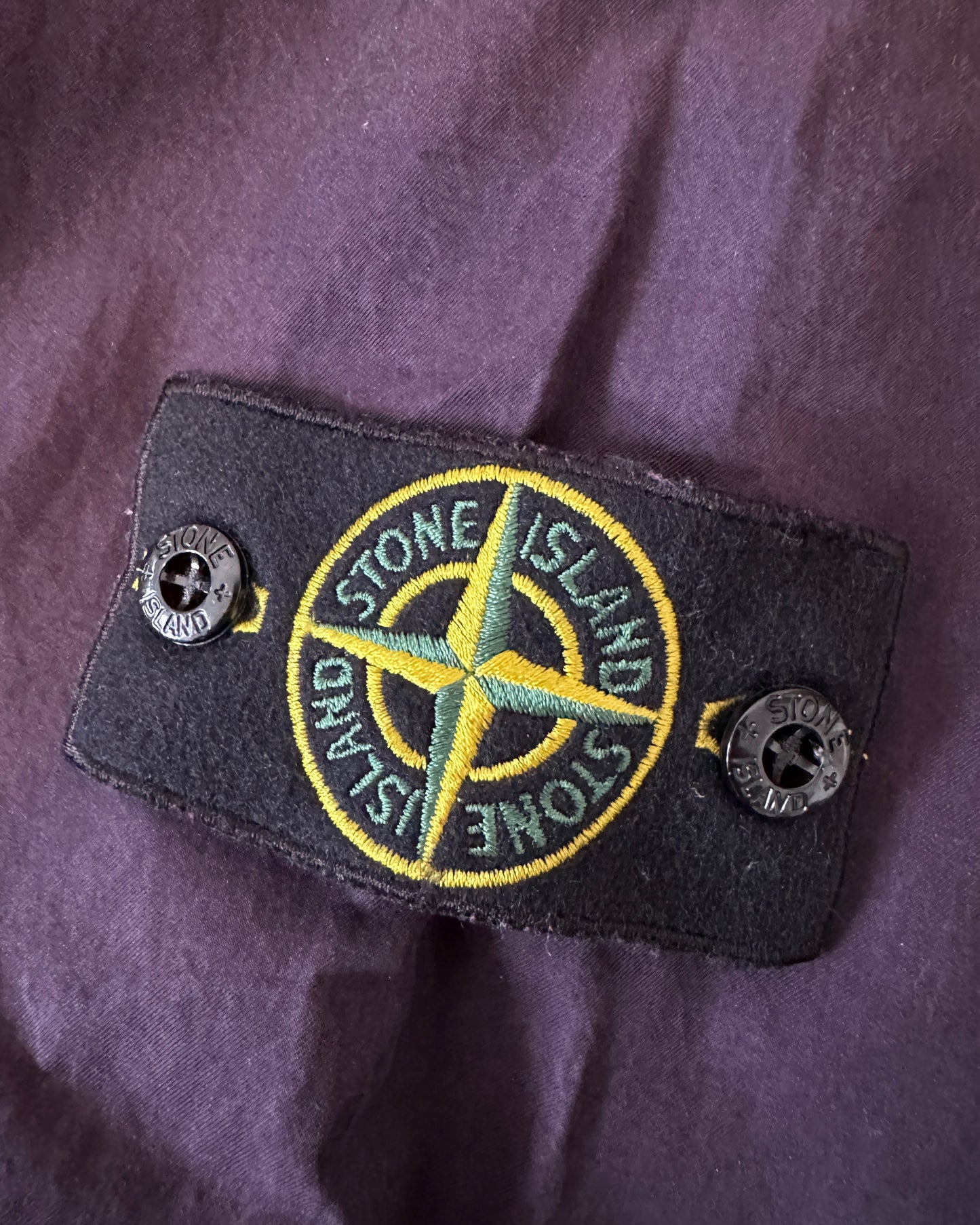Stone Island 2023 Cupro Cotton Twill-TC Overshirt - L - Made in Italy
