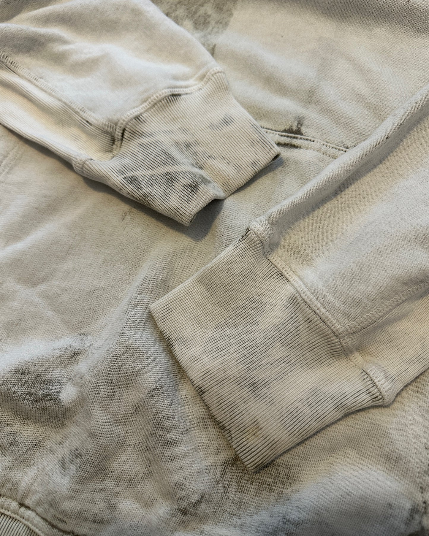 Stone Island 2017 Hand Corrosion Hooded Sweatshirt - XXL - Made in Italy