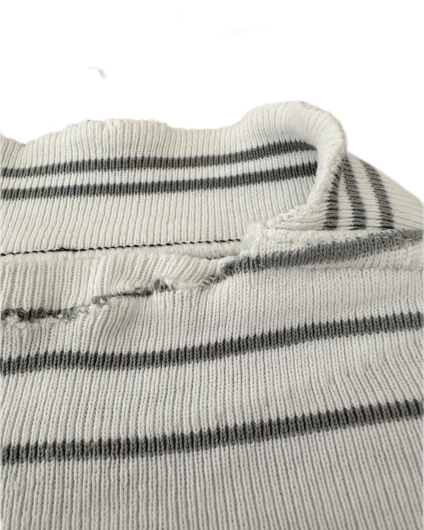 Stone Island 80s Boatneck Striped Longsleeve Sweater - XL