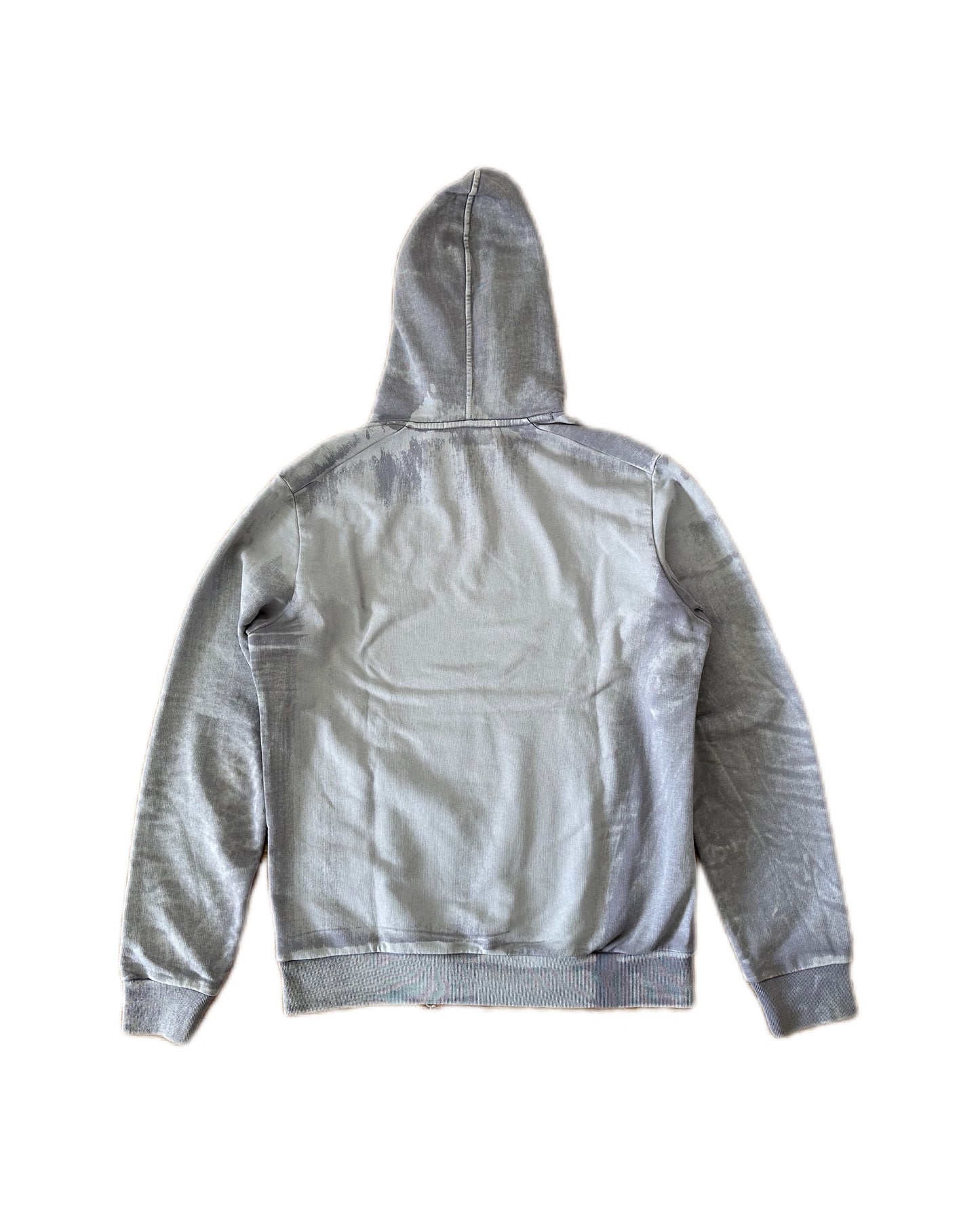 Stone Island 2018 Hand Brushed Hooded Sweatshirt - M