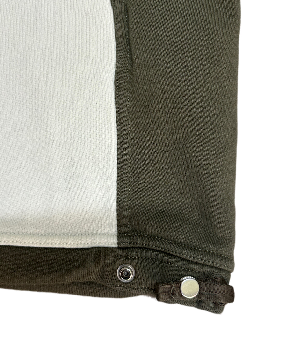 Stone Island 2025 Colour-Block Logo Embroidered Cotton Jersey Sweatshirt - 3XL
