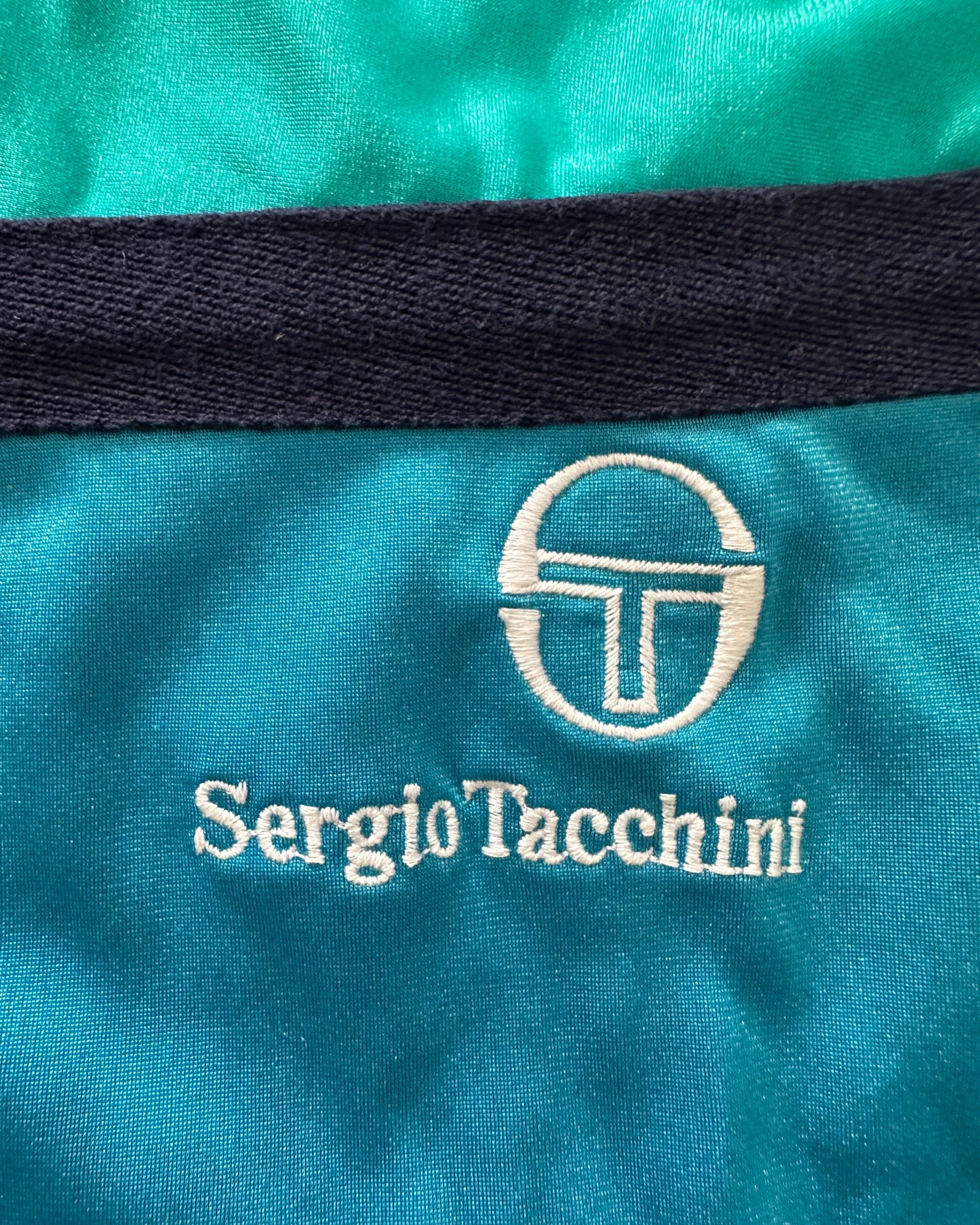 Sergio Tacchini Vintage 80s Track Top - 48 / M - Made in Italy