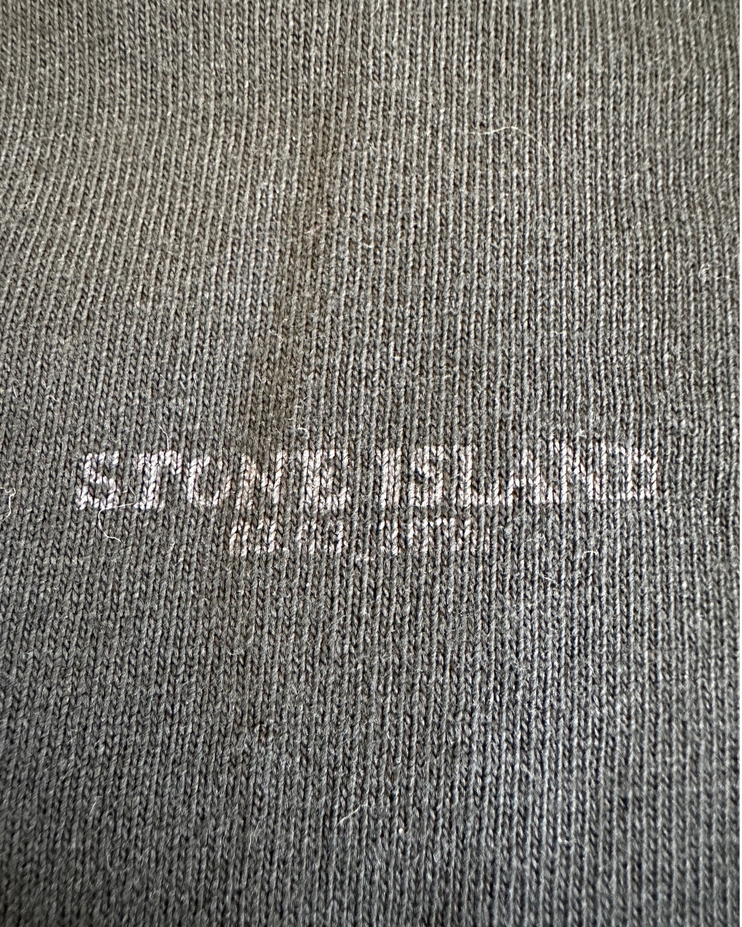 Stone Island 2003 Black Polo Shirt - L - Made in Italy