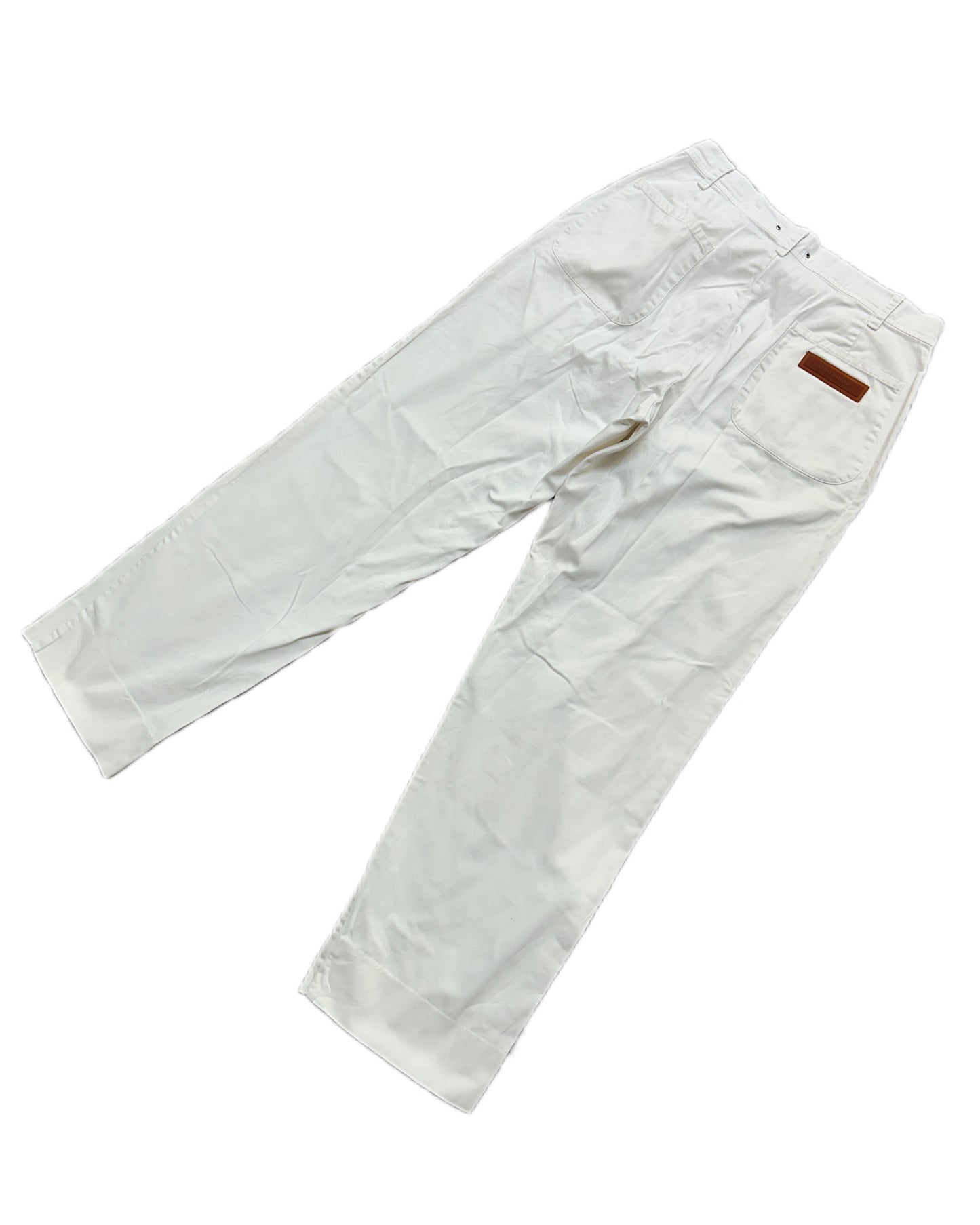 Stone Island 1987 Vintage Rubber Badge Trousers - 48 - Made in Italy