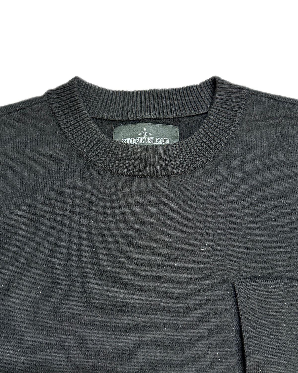 Stone Island Shadow Project 2017 Black Wool Sweater - L - Made in Italy