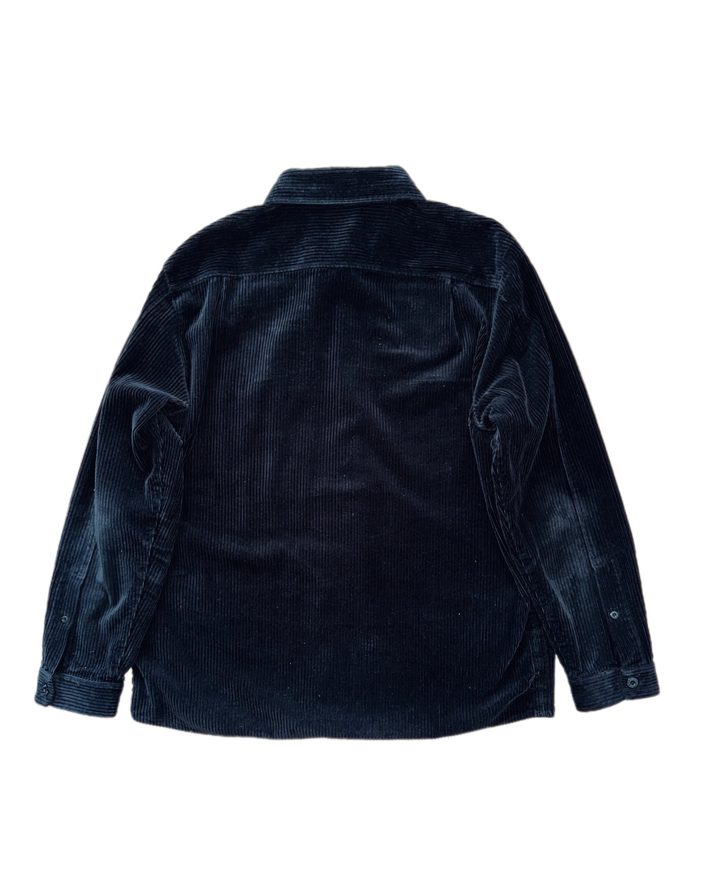 Stone Island 2022 Corduroy 400 Overshirt Black - 3XL