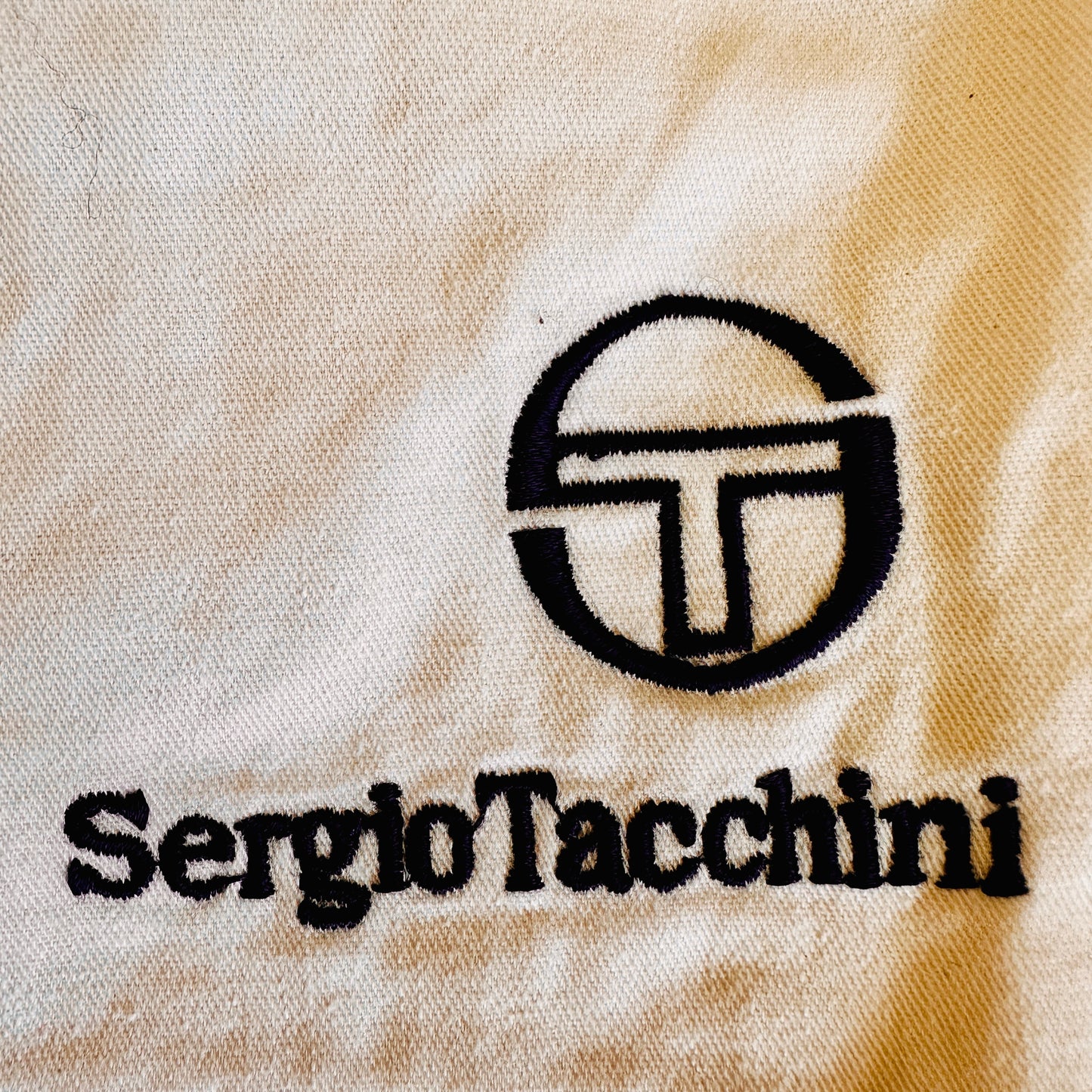 Sergio Tacchini 80s Vintage White Tennis Shorts - M - Made in Italy