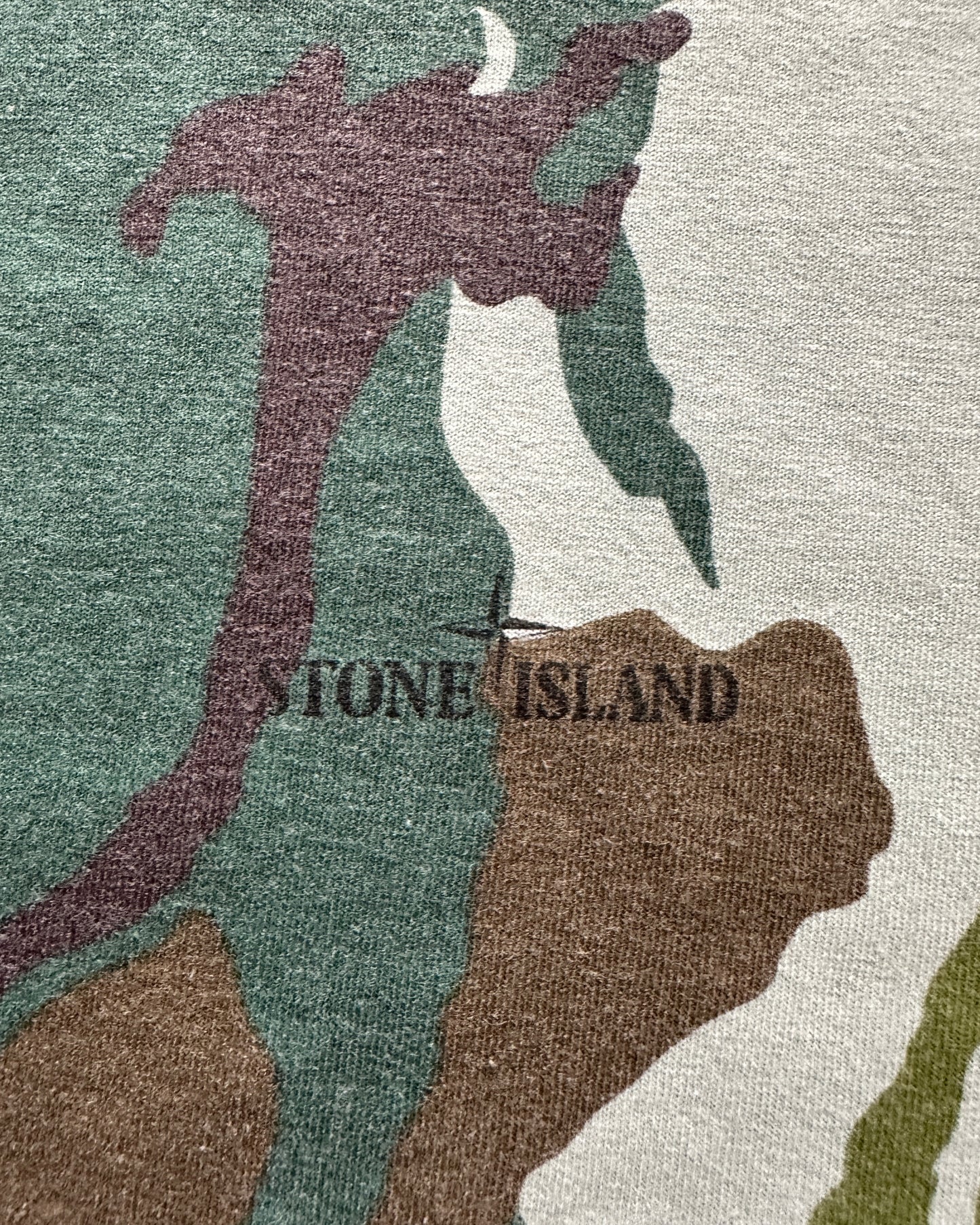 Stone Island 2015 Flowing Camo T-Shirt - L - Made in Italy