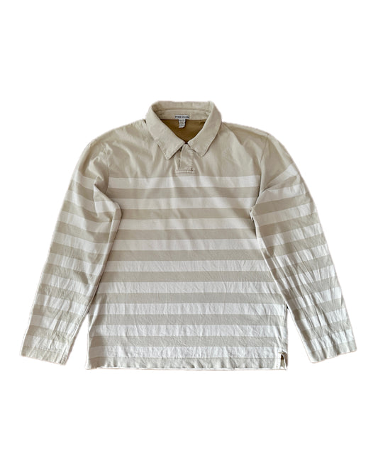 Stone Island Longsleeve Polo Shirt - L - Made in Italy