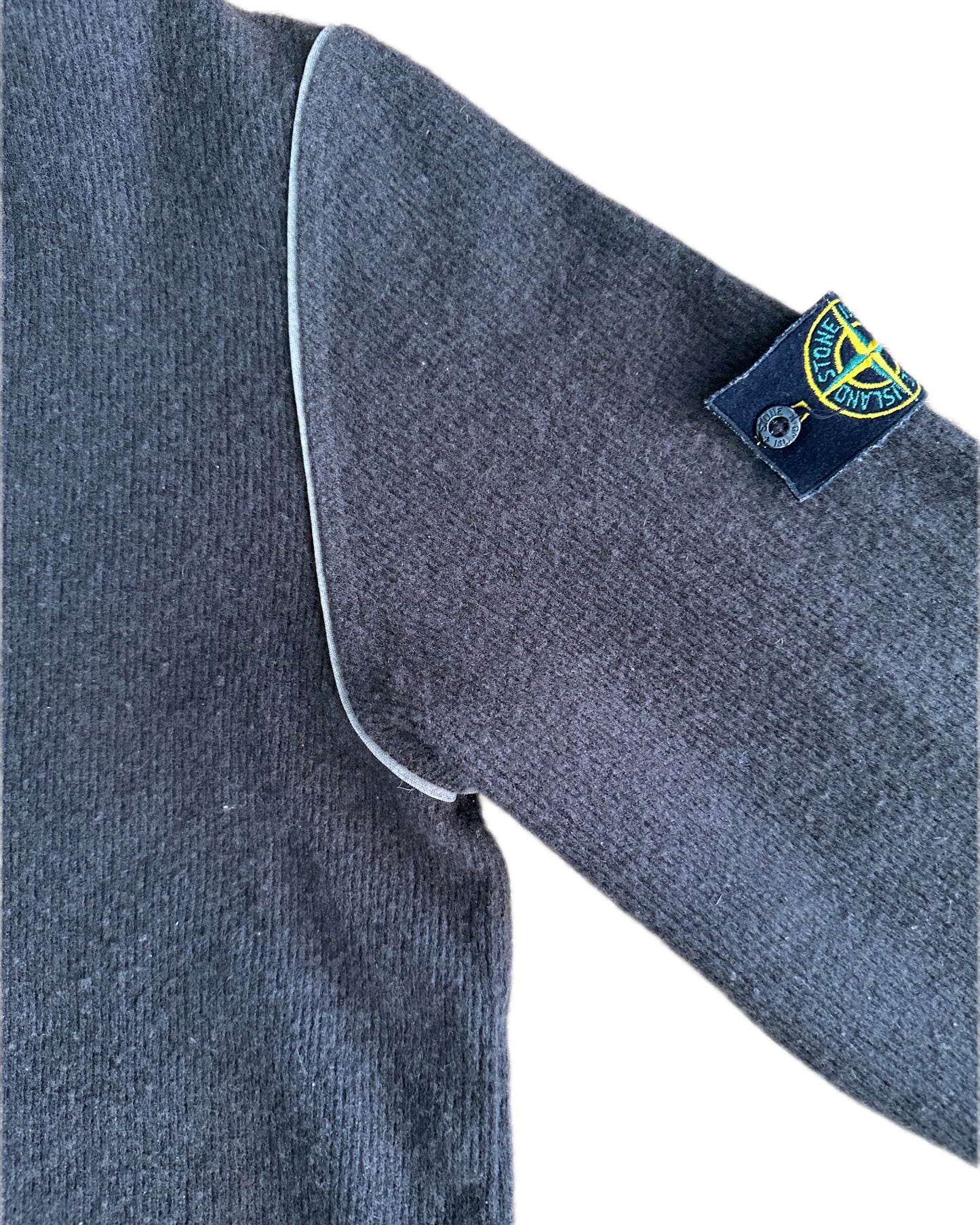 Stone Island 2002 Wool Mix Troyer Sweater - XL