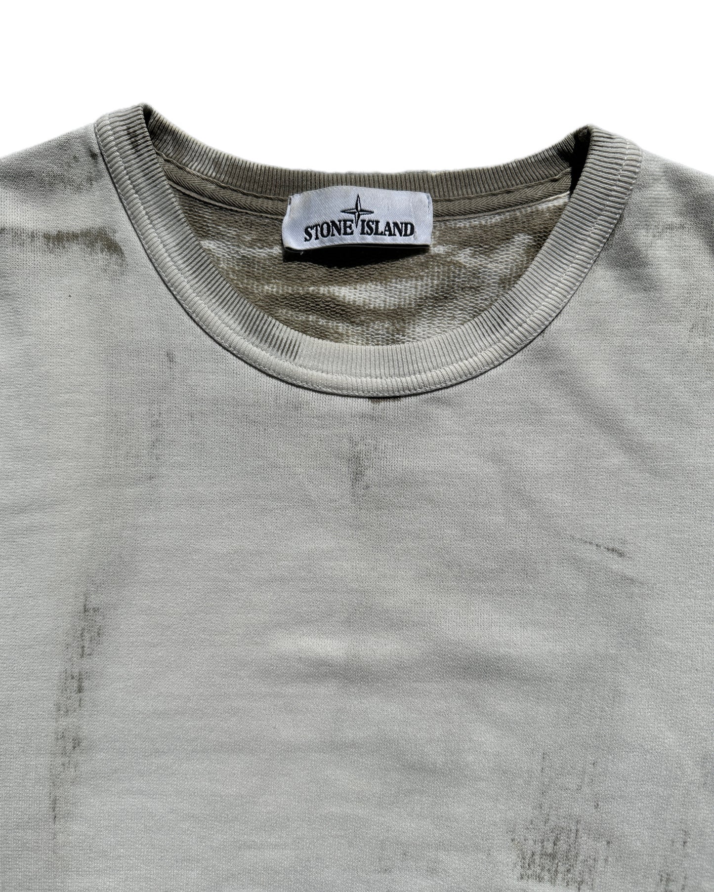 Stone Island 2017 Hand Corrosion Sweatshirt - L - Made in Italy