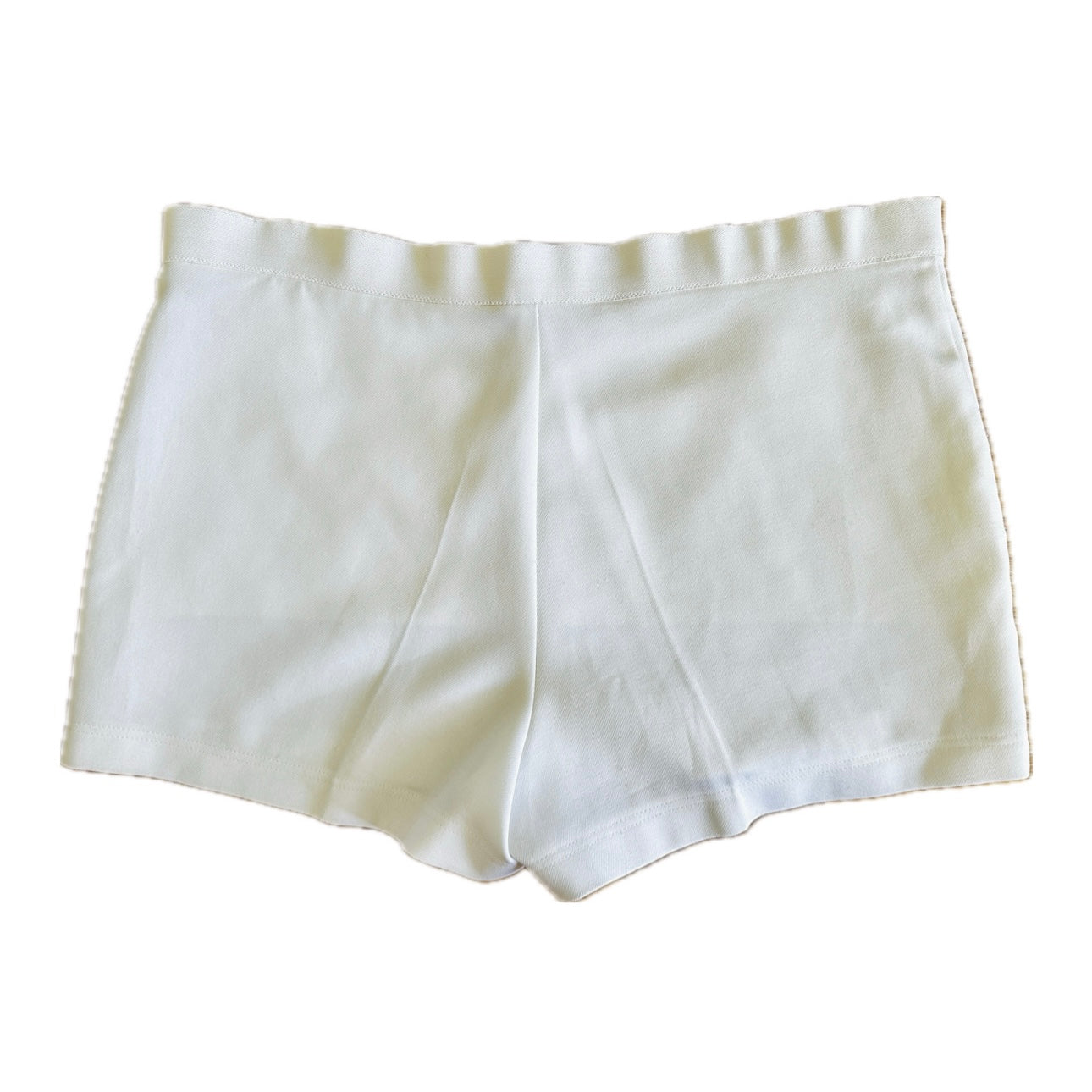 Ellesse 80s Vintage White Tennis Shorts - L - Made in Italy