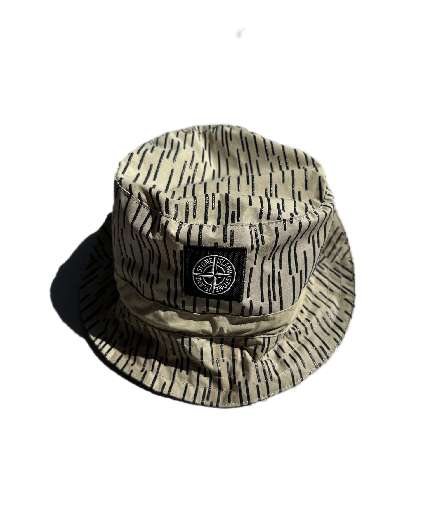 Stone Island 2021 Rain Camo Packable Bucket Hat - M - Made in Italy