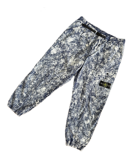  Stone Island 2025 White Pigment On Tela 'Paracadute' Stretch-TC - 38 - Made in Italy