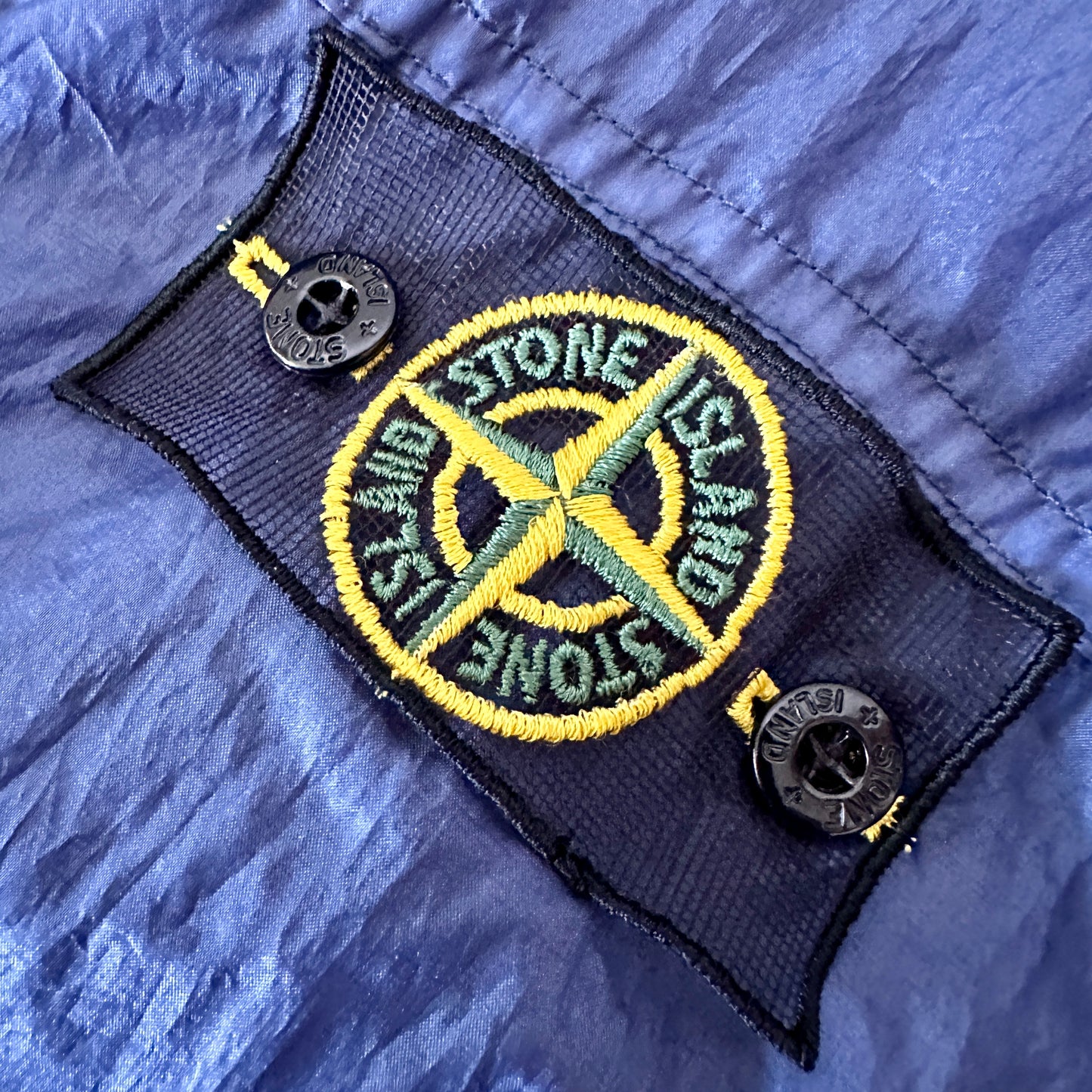 Stone Island 2009 Parachute Mesh Badge Overshirt Jacket - XL