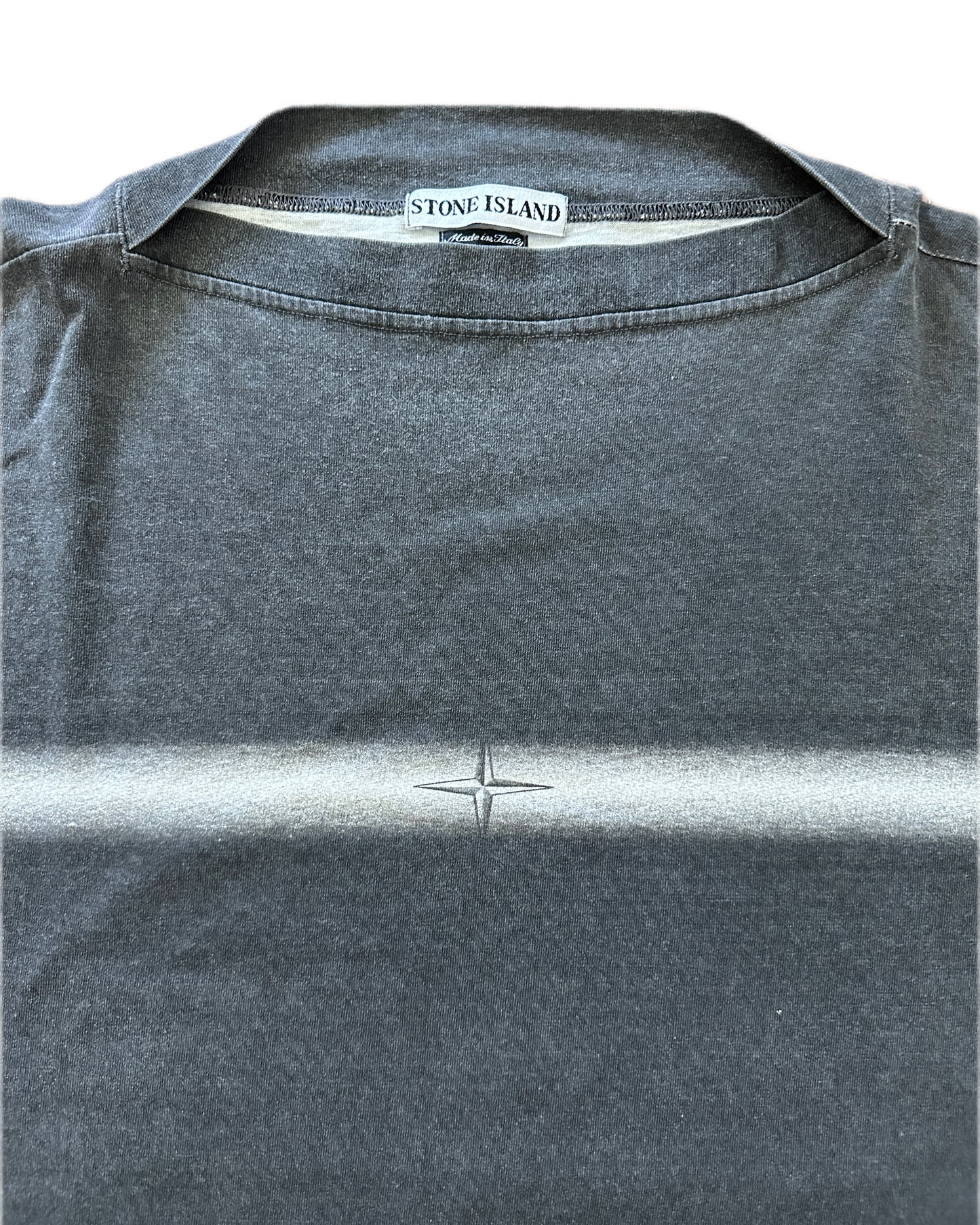 Stone Island 1998 Boatneck T-Shirt - XL - Made in Italy