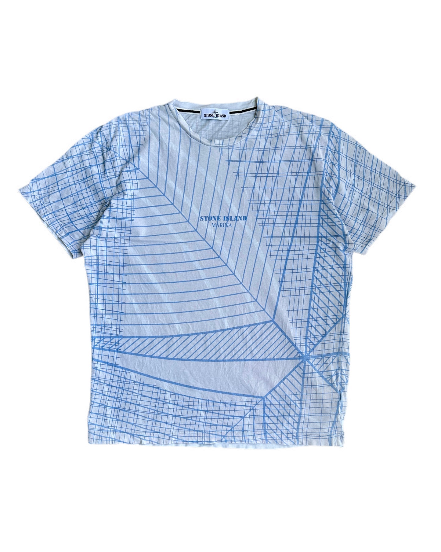 Stone Island Marina 2013 Allover Print T-Shirt - XXL
