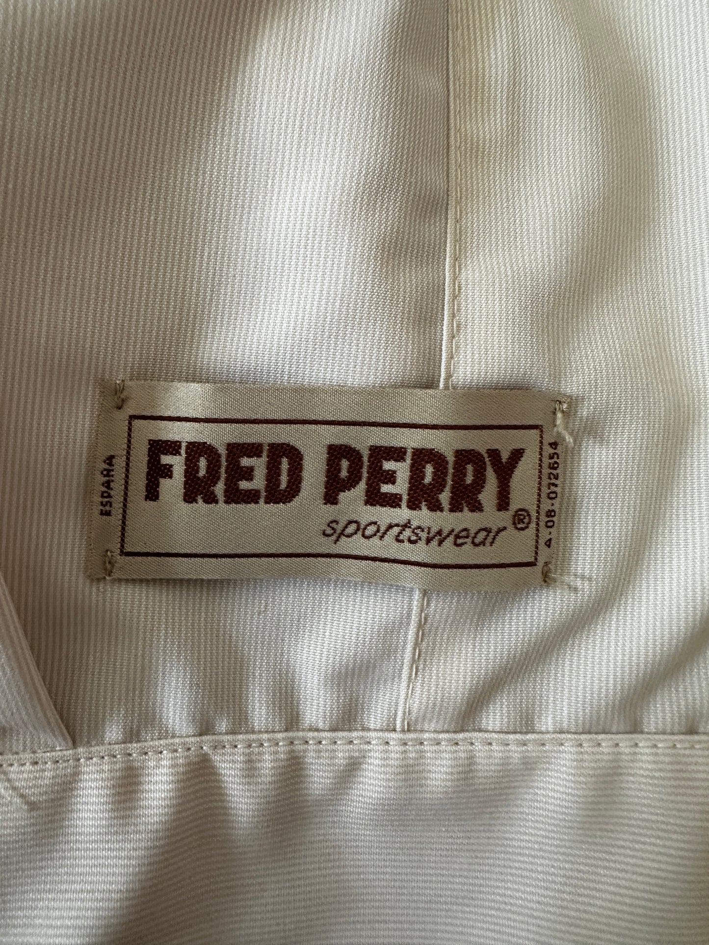 Fred Perry Vintage 80s Overshirt - Deadstock - XL / 56 - Made in Spain