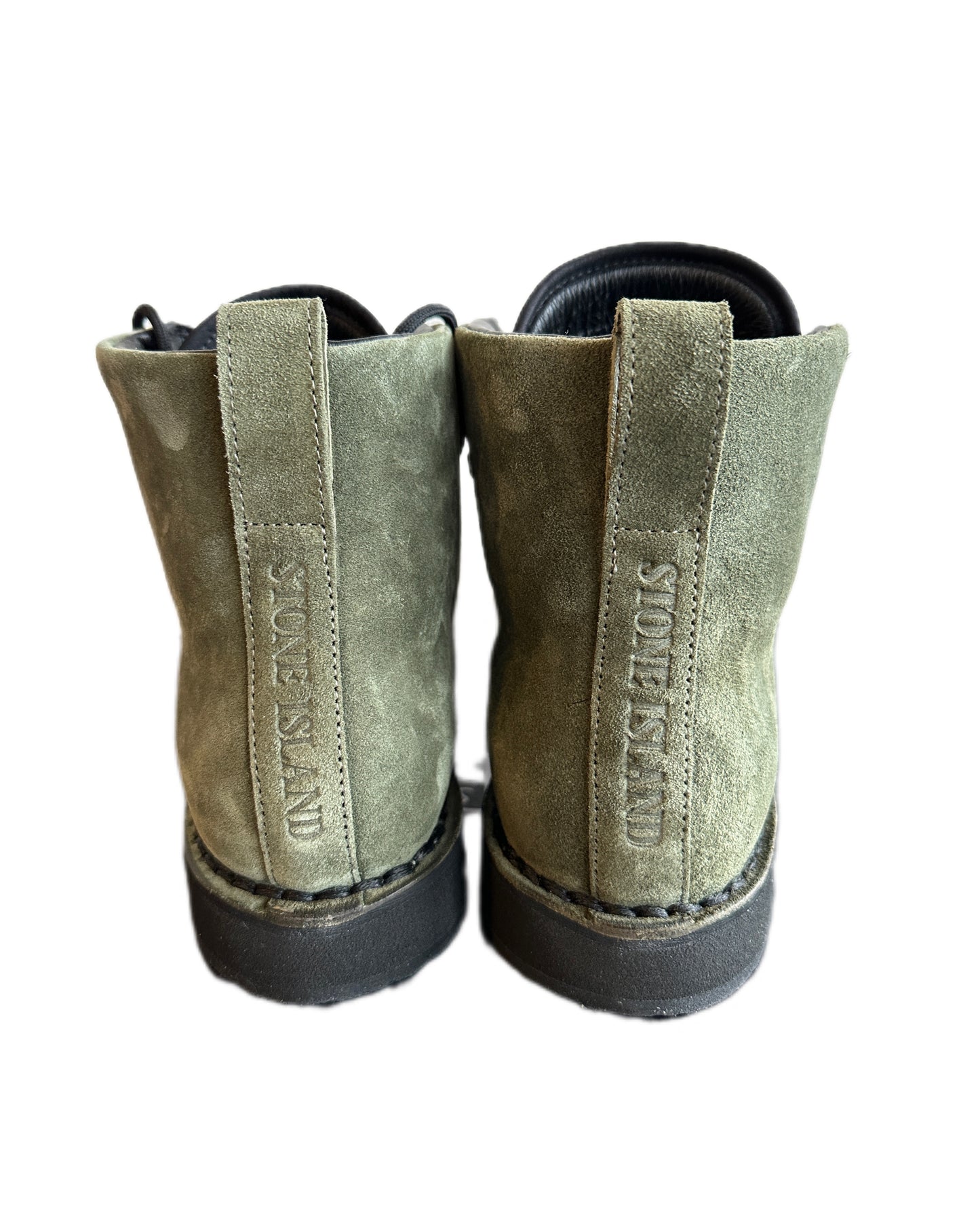 Stone Island Diemme 2024 Sage Suede Boots - 46 - Made in Italy