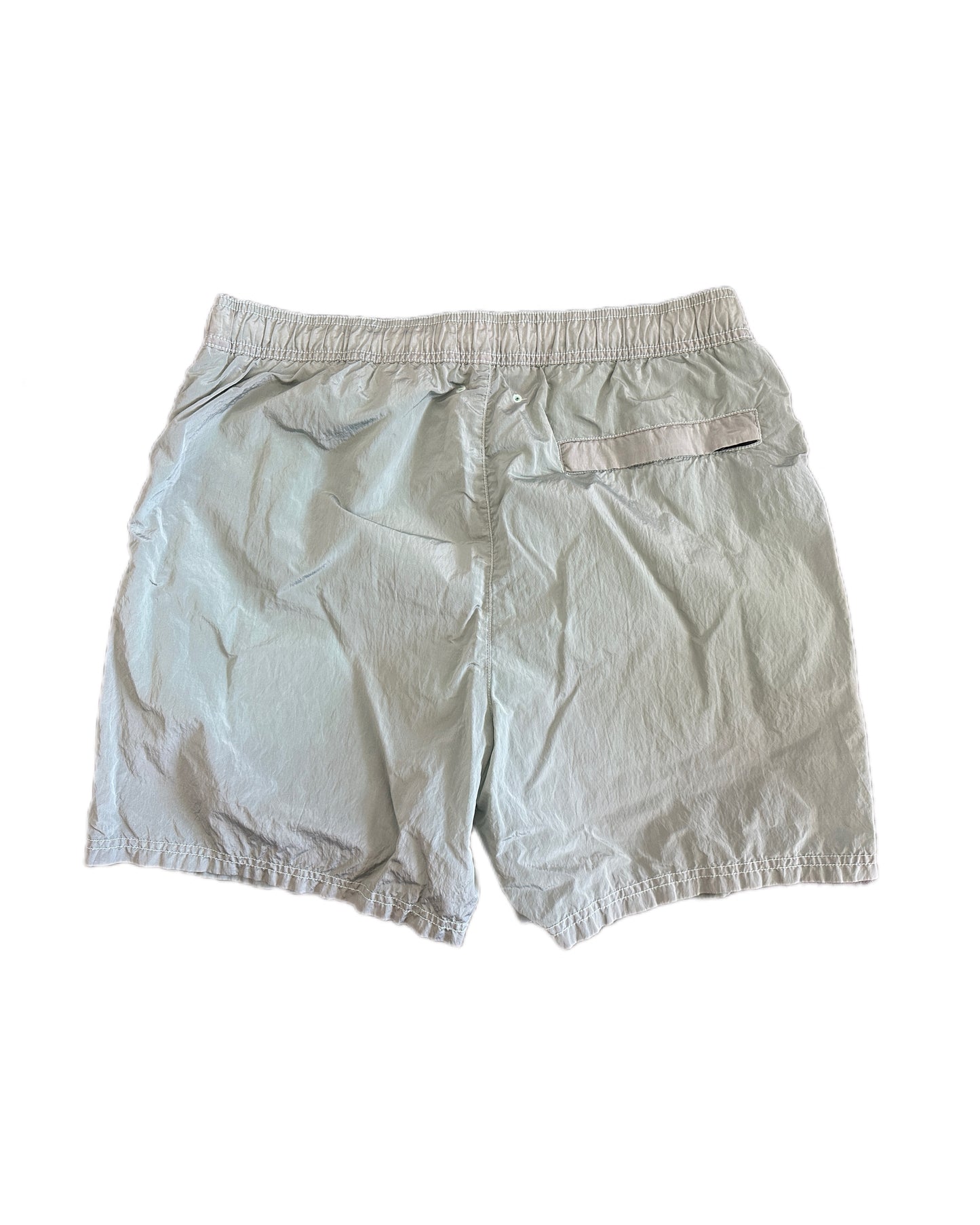 Stone Island 2021 Nylon Metal Shorts Mint Green - L