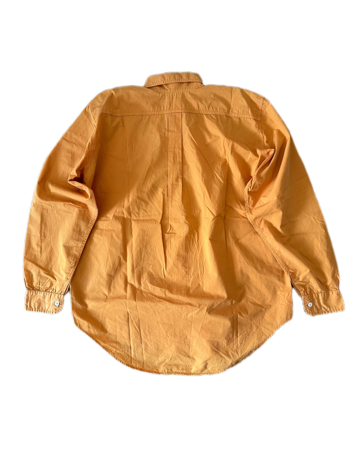 Stone Island Marina 1992 Vintage Orange Overshirt - L - Made in Italy