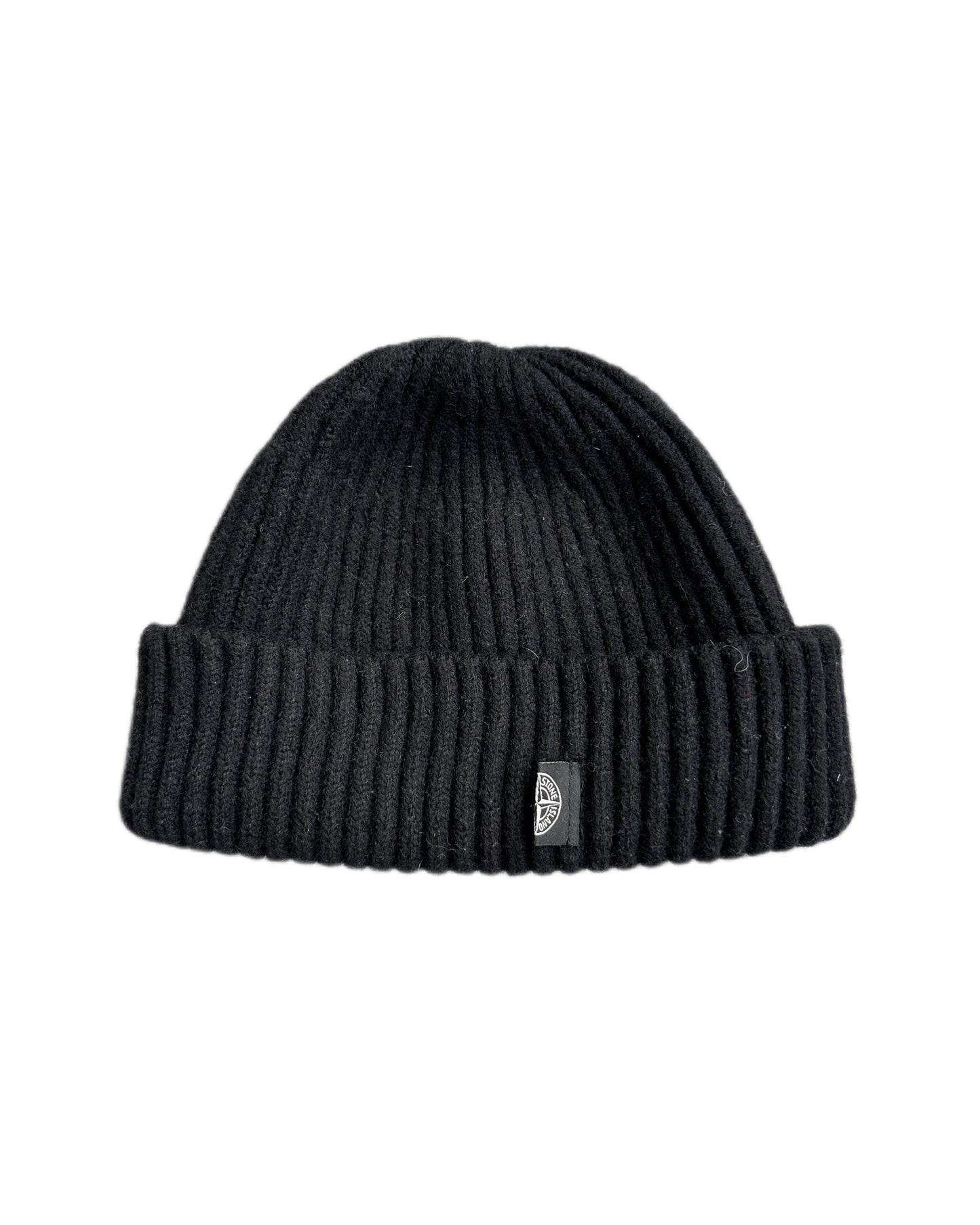 Stone Island 2013 Black Cotton Beanie - Onesize - Made in Italy